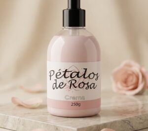 Crema de Pétalos de Rosas